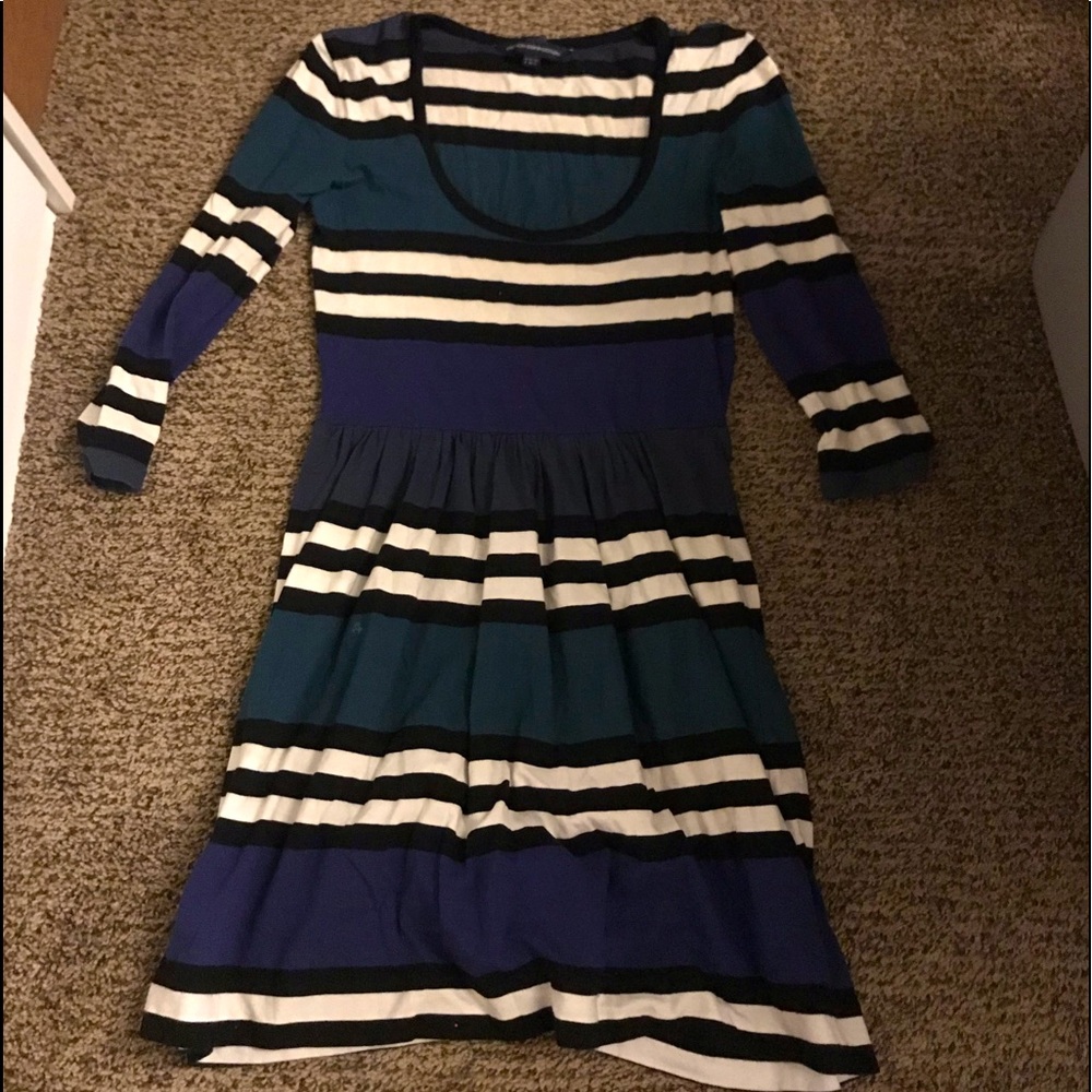 French Connection scoop neck dress